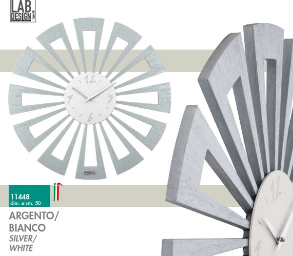 Lowell Italy Designové nástěnné hodiny 11448 Lowell 50cm