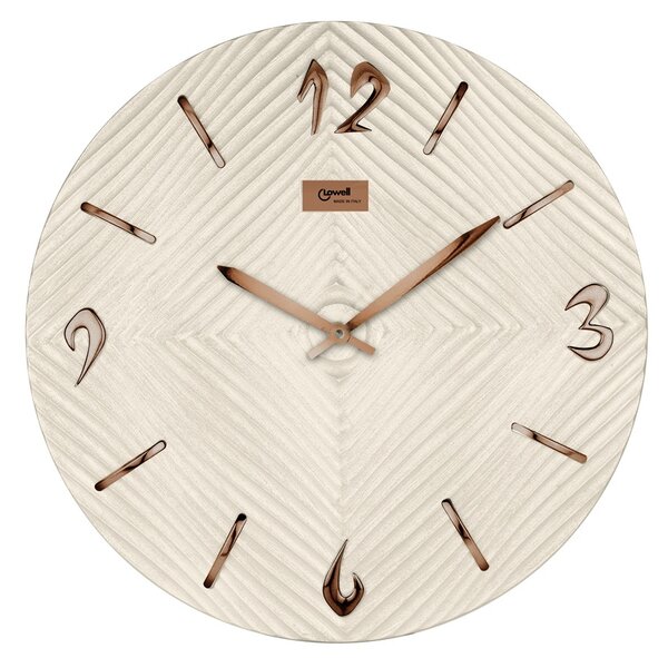 Lowell Italy Designové nástěnné hodiny 11475 Lowell 40cm