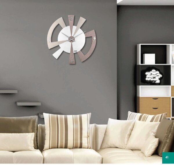 Lowell Italy Designové nástěnné hodiny 11522 Lowell 60cm