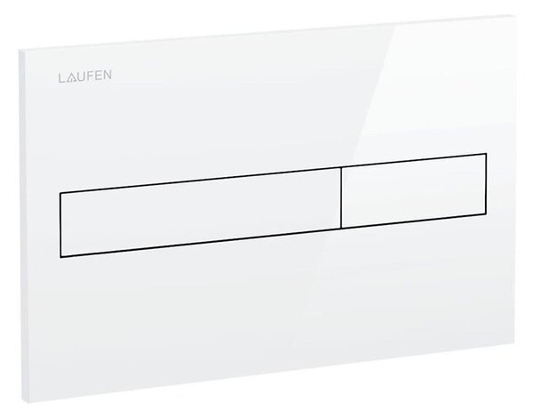 LAUFEN H8956610000001 - Splachovací tlačítko DUAL LIS bílá