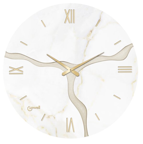 Lowell Italy Designové nástěnné hodiny 11542 Lowell 70cm