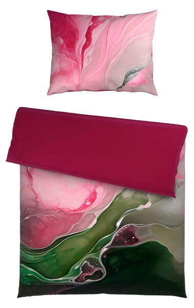 OBOUSTRANNÉ POVLEČENÍ, satén, pink, 140/200 cm Esposa - Povlečení
