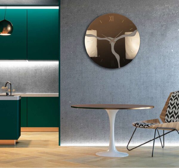Lowell Italy Designové nástěnné hodiny 11541 Lowell 70cm
