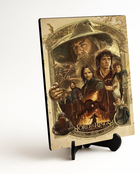 DUBLEZ | Dřevěný obraz - The Lord of the Rings | UV tisk, Premium
