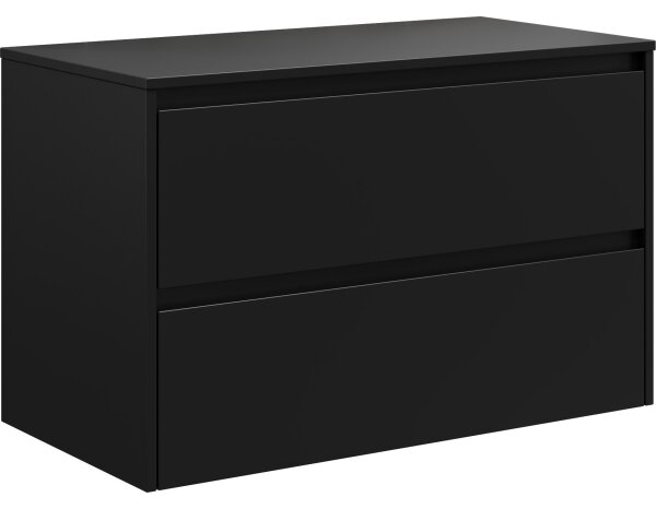 Koupelnová skříňka TRONDHEIM pro umyvadlo 90 cm černá