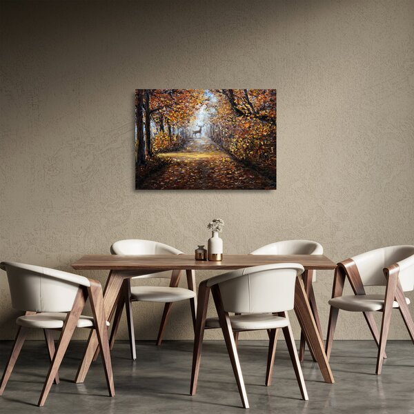 Skleněný obraz - Duch lesa (70x50 cm)