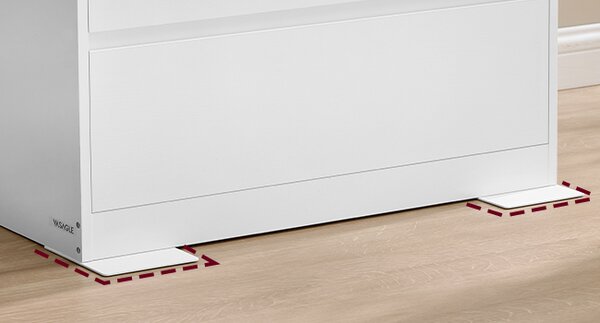 SONGMICS Komoda Vasagle Kailyn 60 cm bílá
