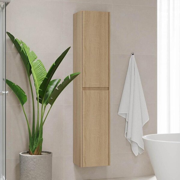 Koupelnová skříňka TRONDHEIM 174 cm dub
