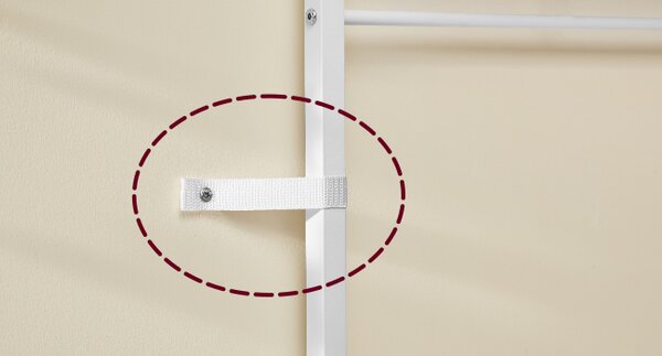 SONGMICS Kuchyňský regál s napájecí stanicí Vasagle Berry 60 cm bílý/dub zlatý