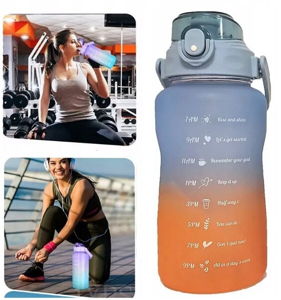 KIK Motivační láhev na vodu 1,5 l