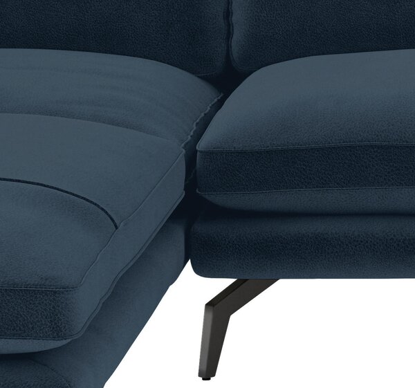 SEDACÍ SESTAVA, textil, tmavě modrá Livetastic - Online Only sedačky, Online Only