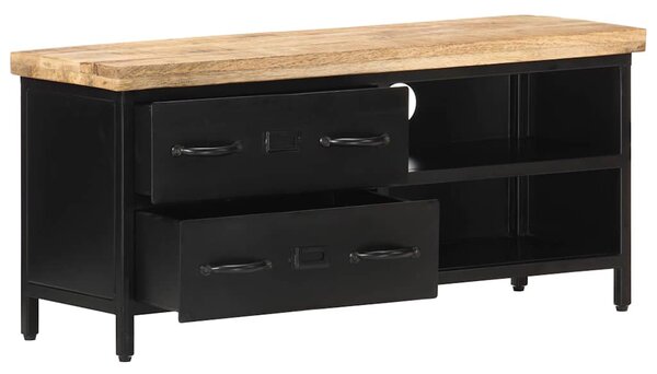 TV skříňka 90 x 30 x 41 cm hrubé mangovníkové dřevo 320662