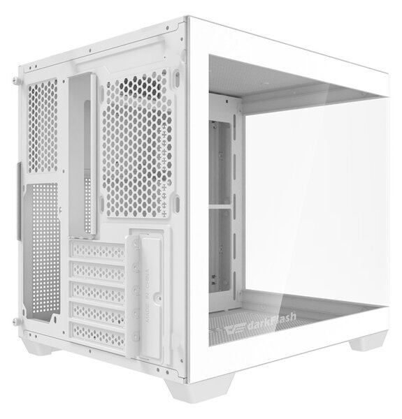 Počítačová skříň Darkflash C275P bez ventilátorů (bílá)