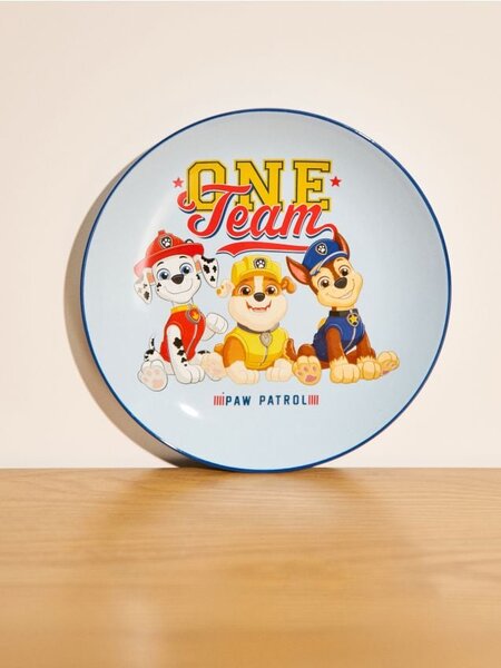 Sinsay - Keramický talíř PAW Patrol - vícebarevná