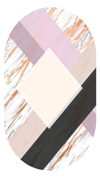 Růžový koberec 120x180 cm – Rizzoli