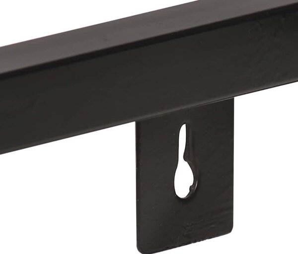 Nástěnné police 2 ks 40 cm masivní akáciové dřevo 320669