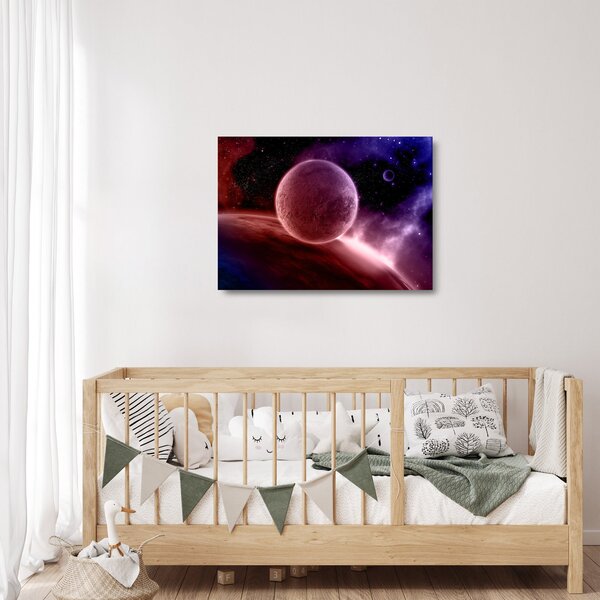 Skleněný obraz - Planeta (70x50 cm)