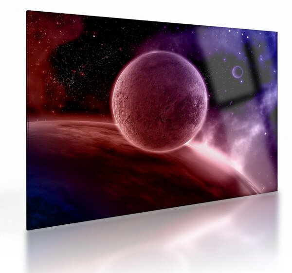 Skleněný obraz - Planeta (70x50 cm)