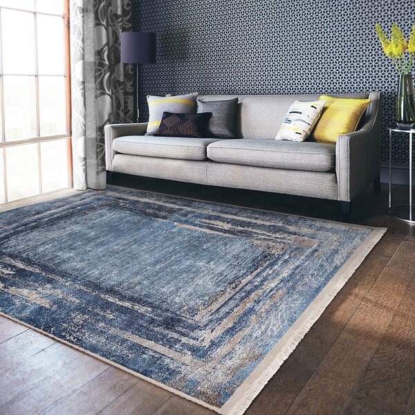 Modrý koberec 80x150 cm – Mila Home