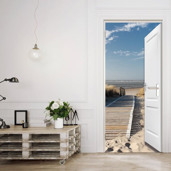 Fototapeta na dveře BEACH DUNE 86x200 cm