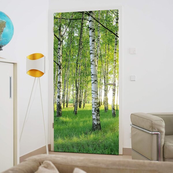 Fototapeta na dveře BIRCH GROVE 86x200 cm