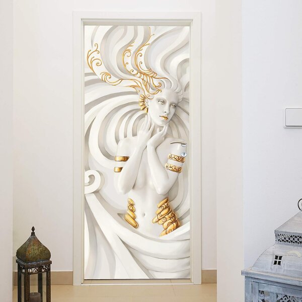 Fototapeta na dveře GOLDEN MERMAID 86x200 cm