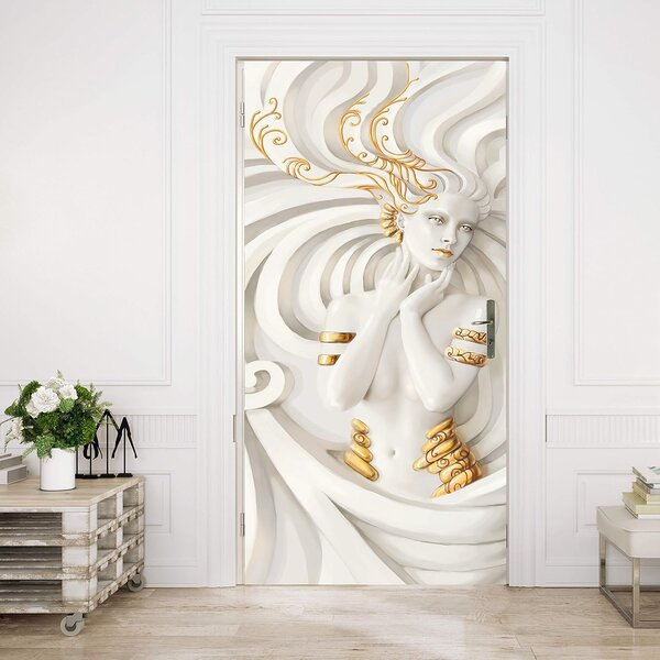 Fototapeta na dveře GOLDEN MERMAID 86x200 cm