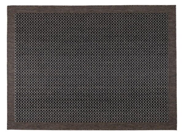 Venkovní koberec EXPRESS NEW OUTDOOR 80x150 cm antracit/hnědá