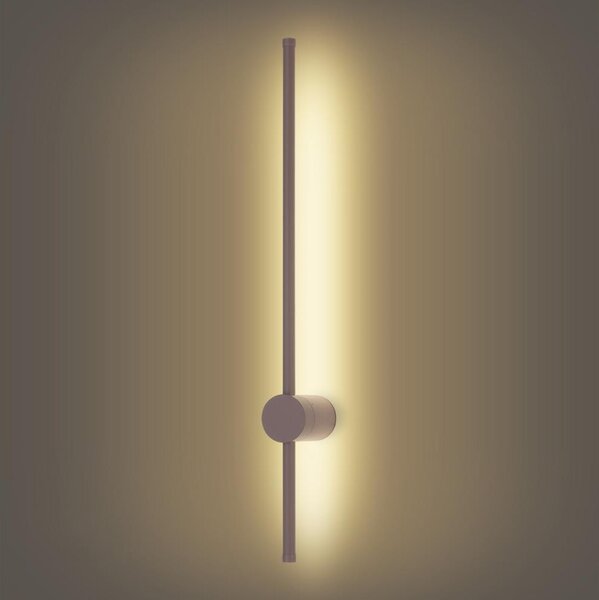 Brilagi - LED Venk. nást. svít. AURA LED/12W/230V 3000K IP54 65 cm hnědá CRI 90