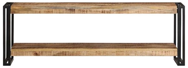 TV stolek 120 x 30 x 40 cm hrubé mangovníkové dřevo 320679