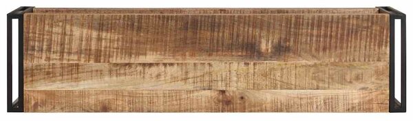 TV stolek 120 x 30 x 40 cm hrubé mangovníkové dřevo 320679