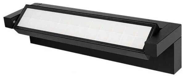 LED Ven. nástěnné svítidlo se senzorem LED/36W/230V 3000/4000/6500K IP54 černá