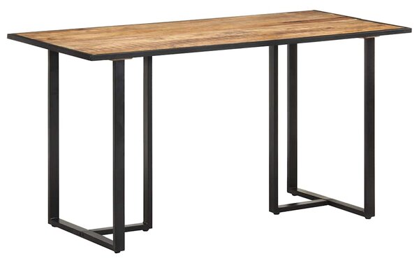 Jídelní stůl 140 cm hrubé mangovníkové dřevo 320691