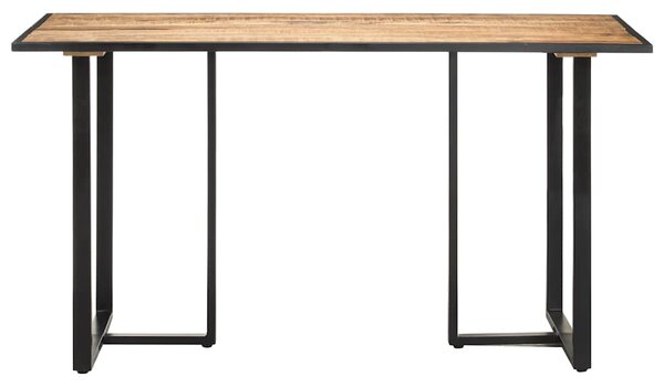 Jídelní stůl 140 cm hrubé mangovníkové dřevo 320691