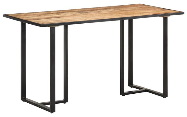 Jídelní stůl 140 cm hrubé mangovníkové dřevo 320691