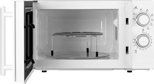 Mikrovlnná trouba ECG MTM 2073 GWE – objem 20 l, výkon 700 W, gril 900