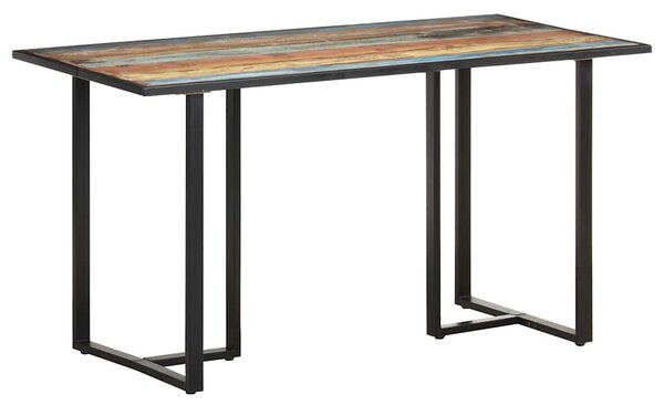 Jídelní stůl 140 cm masivní recyklované dřevo 320692
