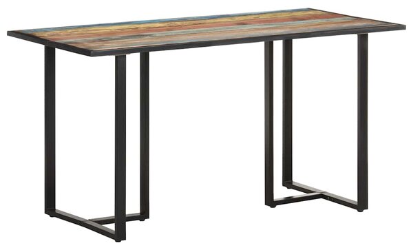 Jídelní stůl 140 cm masivní recyklované dřevo 320692