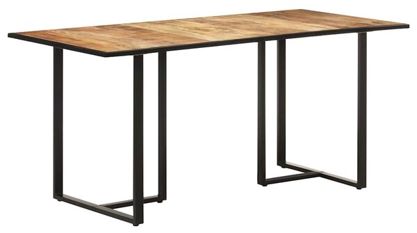 Jídelní stůl 160 cm hrubé mangovníkové dřevo 320693