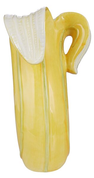 BANANA Váza 24 cm - žlutá
