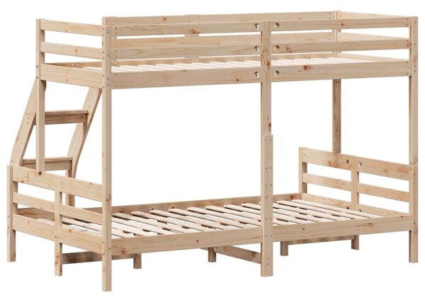 Patrová postel 80 x 200/120 x 200 cm masivní borové dřevo 3207177