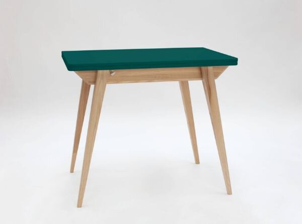 ENVELOPE Rozkládací jídelní stůl 90x65cm zelený