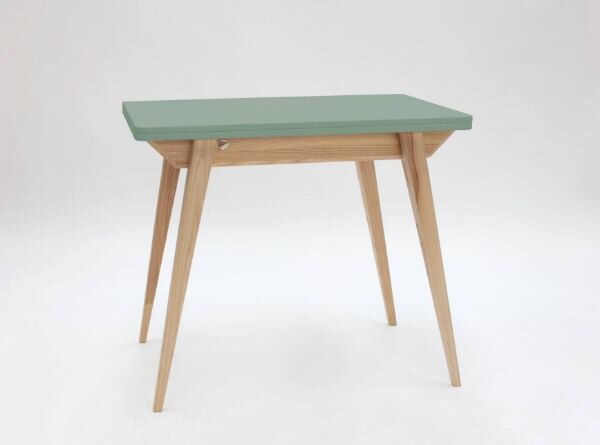 ENVELOPE Rozkládací jídelní stůl 90x65cm zelený