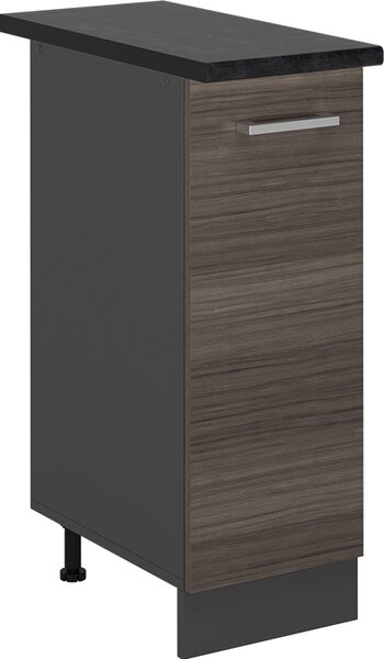 Lékárničková skříňka Vicco R-Line Ušlechtilá šedá 30 cm , PD Antracit, Model 54163