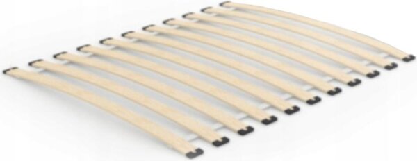 E-stelaze Lamelový Rošt do postele 70x140 cm 11 pružných lamel 95kg ventilace stabilní
