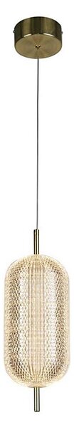 Searchlight 28803SB - LED Lustr na lanku CAPSULE LED/19W/230V