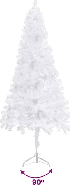 VidaXL Umělý vánoční stromeček PVC a ocel [329168] Barva: Zelená, Velikost: 120 cm