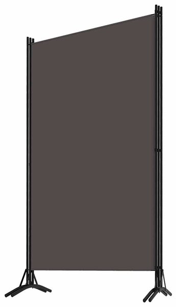 3dílný paraván antracitový 260 x 180 cm 320733