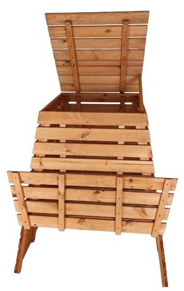 Dřevěný kompostér 1040 L pyramida - česká výroba