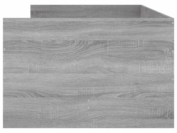 Rám postele se zásuvkami šedý sonoma 90 x 200 cm 3207348